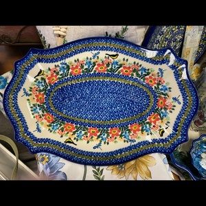 Polish Pottery Platter